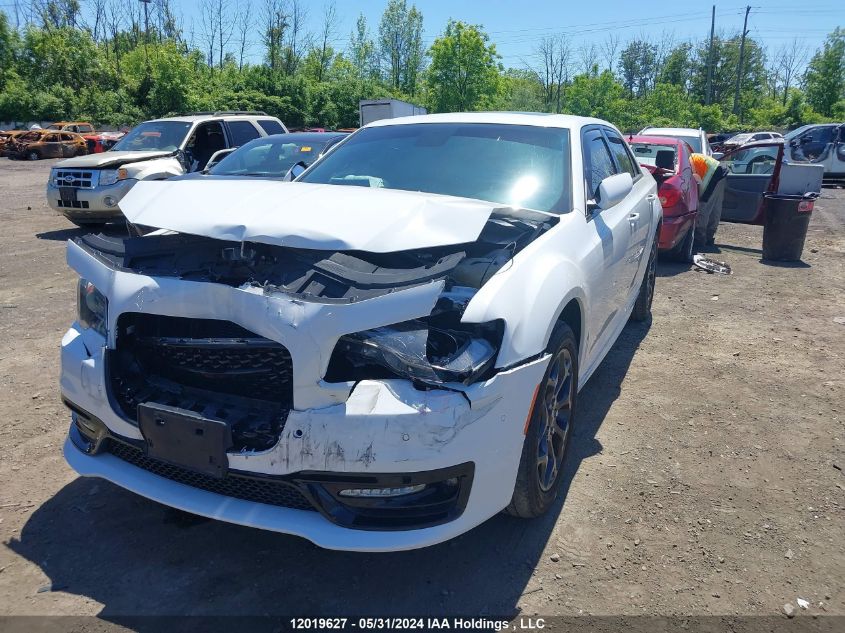 2021 Chrysler 300 S VIN: 2C3CCAGG8MH592475 Lot: 12019627