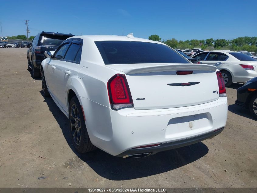 2021 Chrysler 300 S VIN: 2C3CCAGG8MH592475 Lot: 12019627