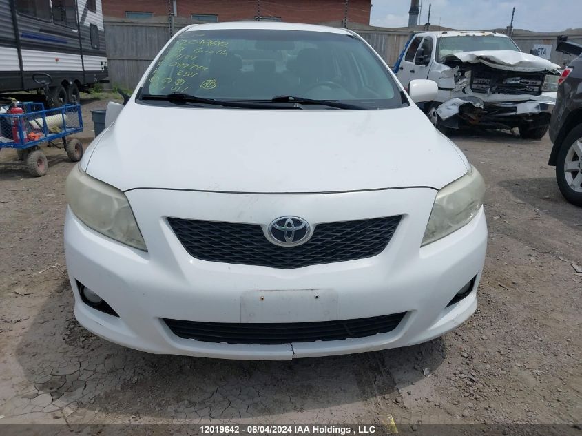 2009 Toyota Corolla VIN: 2T1BU40E19C082744 Lot: 12019642