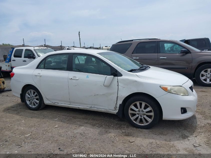 2009 Toyota Corolla VIN: 2T1BU40E19C082744 Lot: 12019642