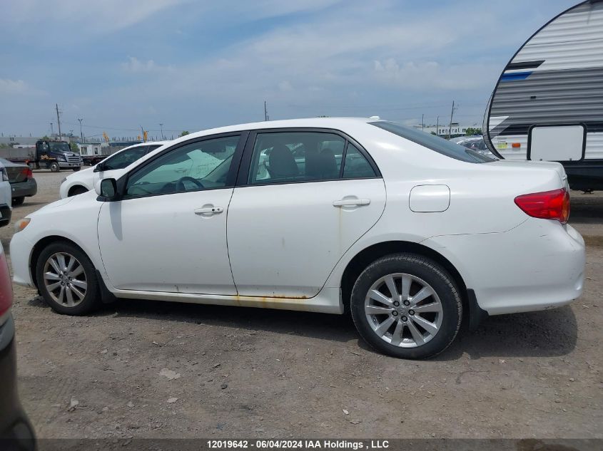 2009 Toyota Corolla VIN: 2T1BU40E19C082744 Lot: 12019642