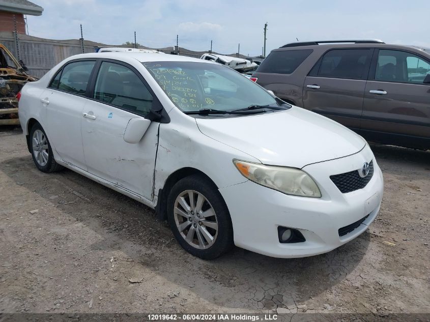 2009 Toyota Corolla VIN: 2T1BU40E19C082744 Lot: 12019642