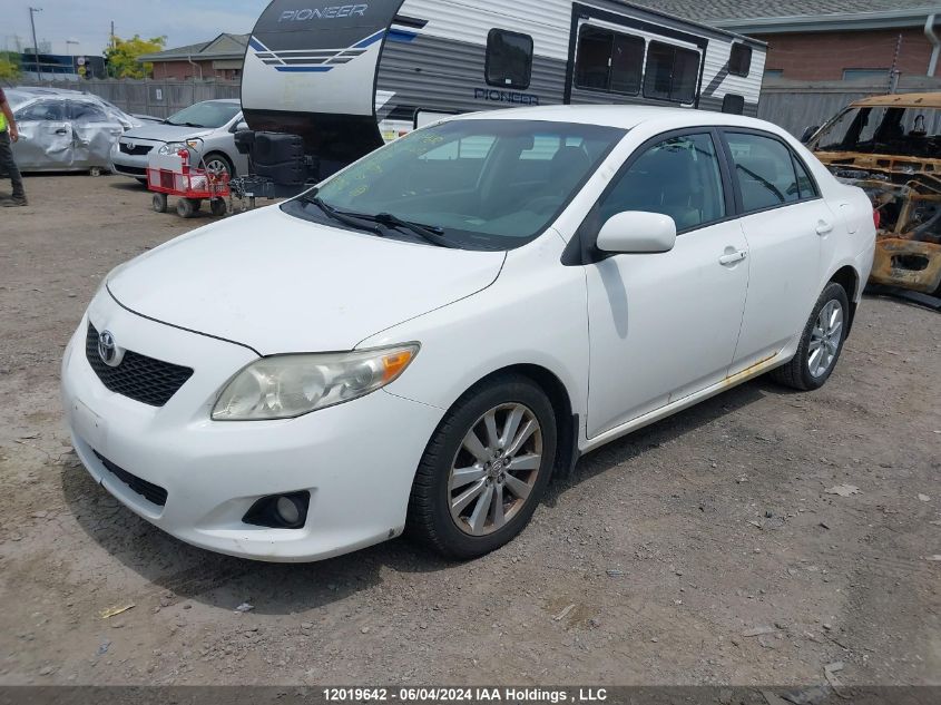 2009 Toyota Corolla VIN: 2T1BU40E19C082744 Lot: 12019642