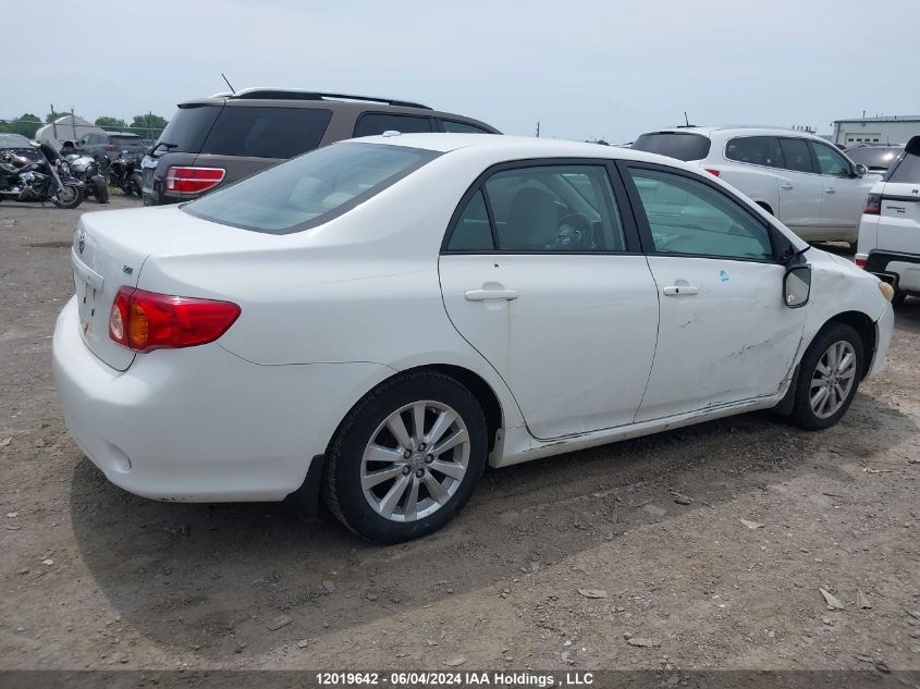 2009 Toyota Corolla VIN: 2T1BU40E19C082744 Lot: 12019642