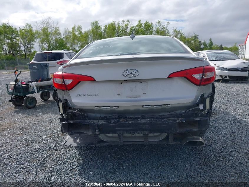 2017 Hyundai Sonata Gls VIN: 5NPE24AF6HH460580 Lot: 12019643