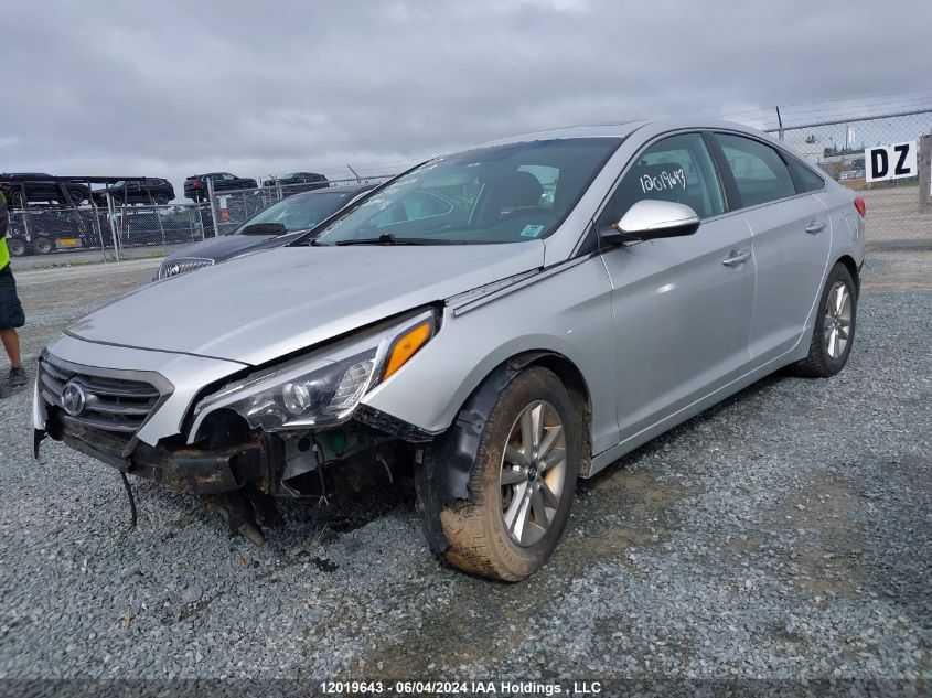 2017 Hyundai Sonata Gls VIN: 5NPE24AF6HH460580 Lot: 12019643