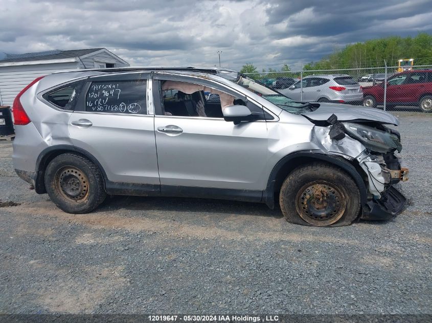 2016 Honda Cr-V VIN: 5J6RM4H90GL807188 Lot: 12019647