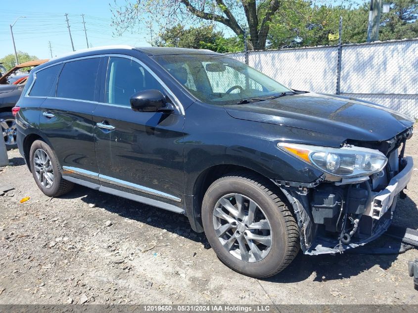 2013 Infiniti Jx35 VIN: 5N1AL0MM0DC331850 Lot: 12019650