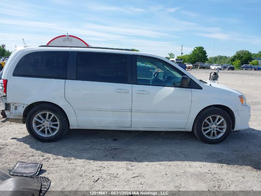 2014 Dodge Grand Caravan Se/Sxt VIN: 2C4RDGBG9ER421694 Lot: 12019661