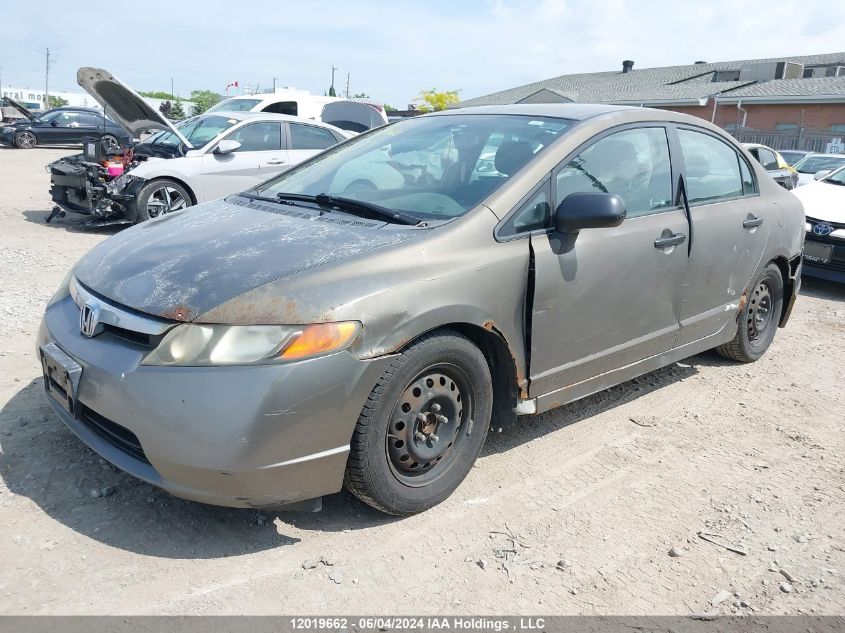 2007 Honda Civic Sdn VIN: 2HGFA16347H009404 Lot: 12019662