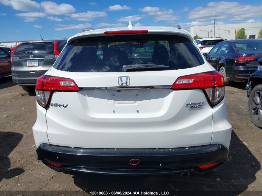 2019 Honda Hr-V VIN: 3CZRU6H29KM104940 Lot: 12019663