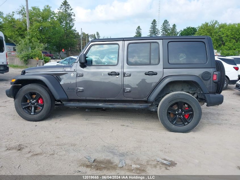 2019 Jeep Wrangler Unlimited Sport VIN: 1C4HJXDG4KW633696 Lot: 12019665