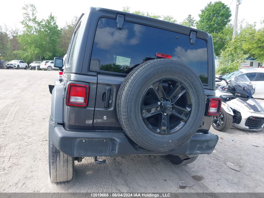 2019 Jeep Wrangler Unlimited Sport VIN: 1C4HJXDG4KW633696 Lot: 12019665