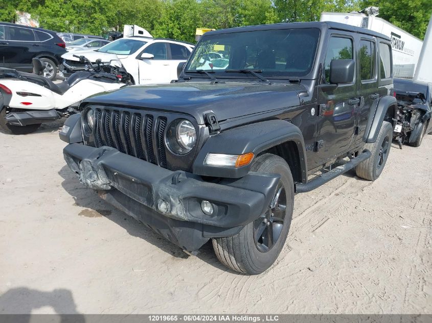 2019 Jeep Wrangler Unlimited Sport VIN: 1C4HJXDG4KW633696 Lot: 12019665