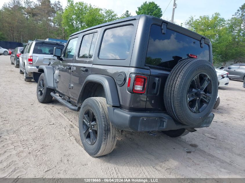 2019 Jeep Wrangler Unlimited Sport VIN: 1C4HJXDG4KW633696 Lot: 12019665