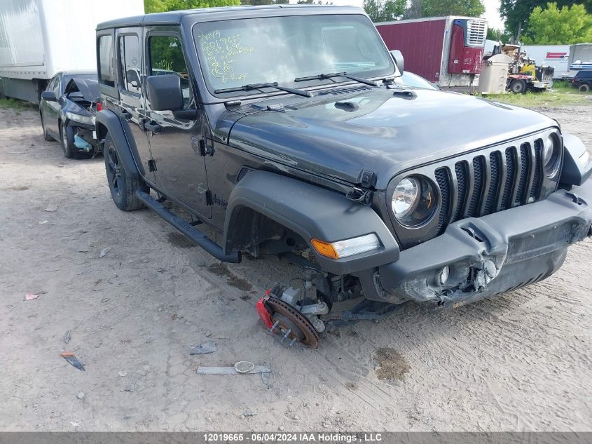 2019 Jeep Wrangler Unlimited Sport VIN: 1C4HJXDG4KW633696 Lot: 12019665