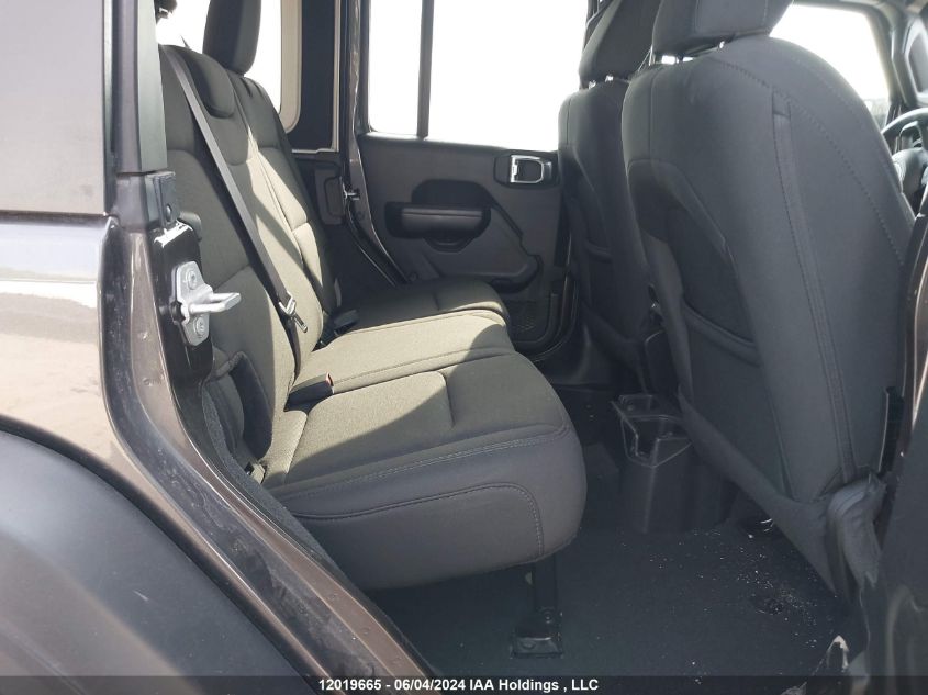 2019 Jeep Wrangler Unlimited Sport VIN: 1C4HJXDG4KW633696 Lot: 12019665