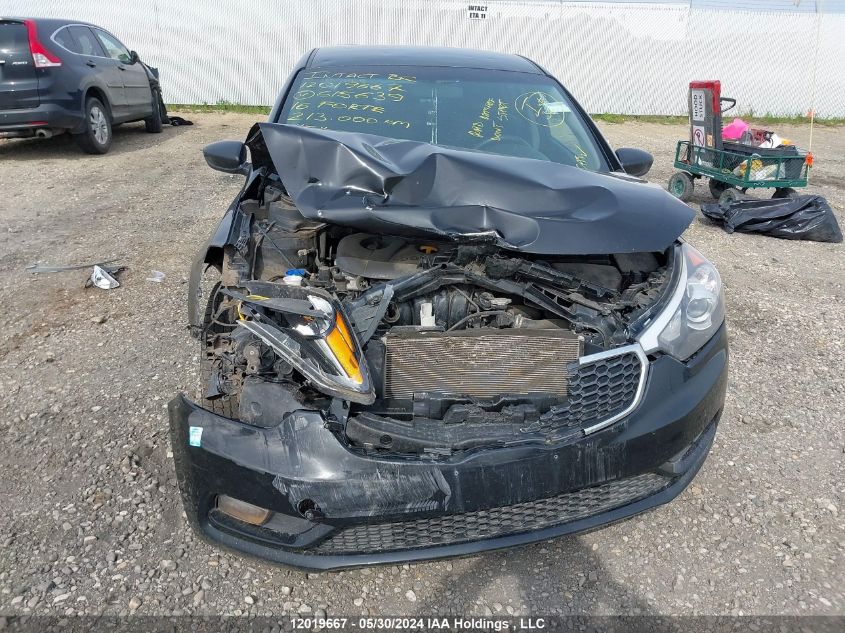 2016 Kia Forte VIN: KNAFX4A69G5615639 Lot: 12019667