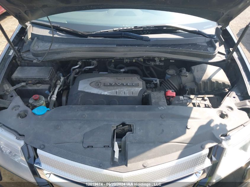 2009 Acura Mdx VIN: 2HNYD28289H006852 Lot: 12019674