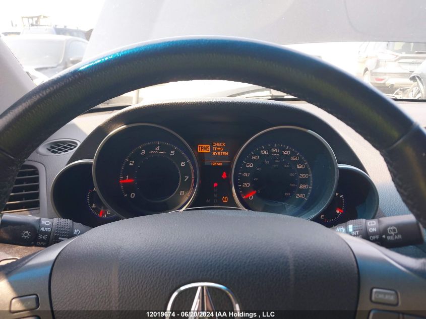 2009 Acura Mdx VIN: 2HNYD28289H006852 Lot: 12019674