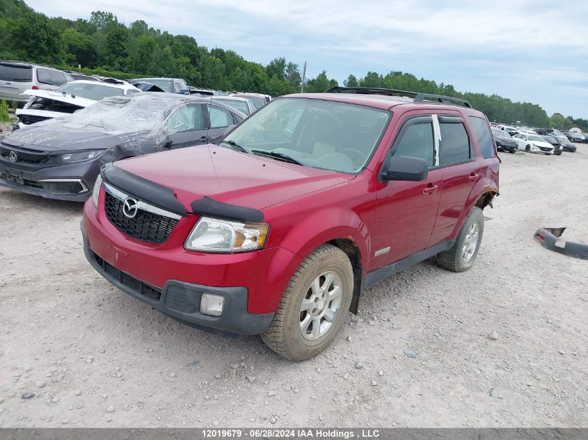 2008 Mazda Tribute S VIN: 4F2CZ96158KM05052 Lot: 12019679