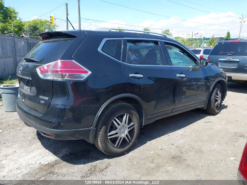 2016 Nissan Rogue VIN: 5N1AT2MT4GC818265 Lot: 12019683