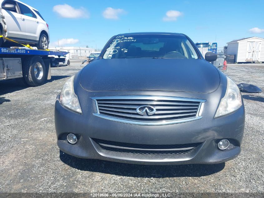 2010 Infiniti G37X VIN: JN1CV6ARXAM451190 Lot: 12019686