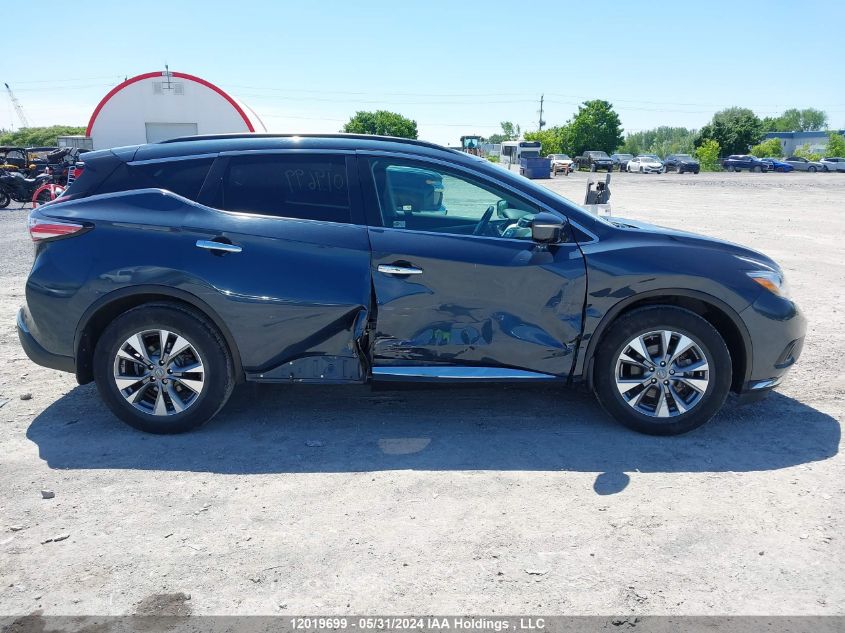 2015 Nissan Murano VIN: 5N1AZ2MH4FN245574 Lot: 12019699