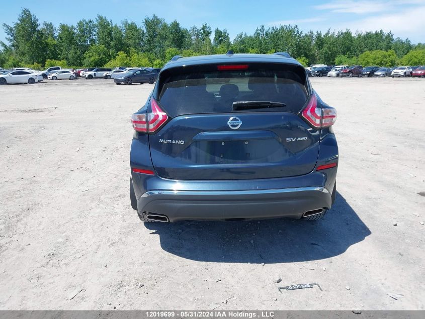 2015 Nissan Murano VIN: 5N1AZ2MH4FN245574 Lot: 12019699