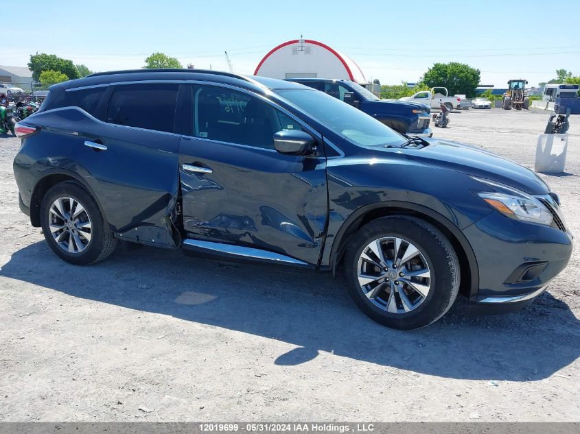 2015 Nissan Murano VIN: 5N1AZ2MH4FN245574 Lot: 12019699