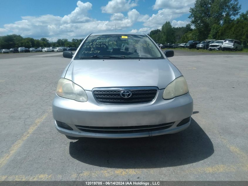2005 Toyota Corolla Ce/Le/S VIN: 2T1BR32E45C860683 Lot: 12019705