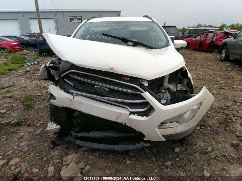 2020 Ford Ecosport Se VIN: MAJ6S3GL1LC333063 Lot: 12019707