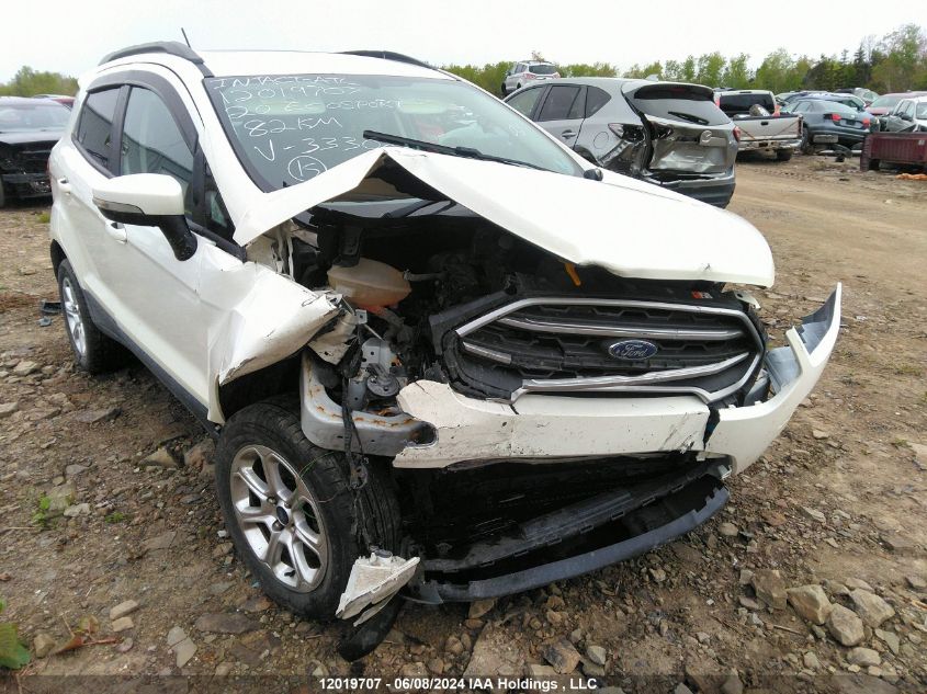 2020 Ford Ecosport Se VIN: MAJ6S3GL1LC333063 Lot: 12019707