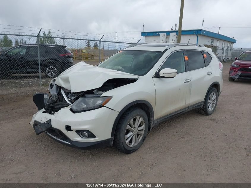 2015 Nissan Rogue VIN: 5N1AT2MV1FC762074 Lot: 12019714