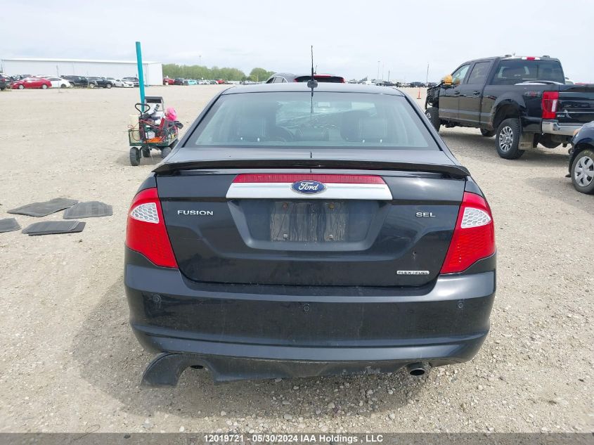 2012 Ford Fusion Sel VIN: 3FAHP0JG1CR368420 Lot: 12019721