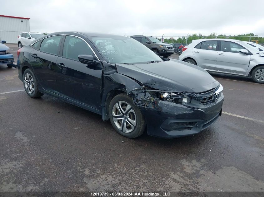 2016 Honda Civic Sedan VIN: 2HGFC2F55GH023345 Lot: 12019739