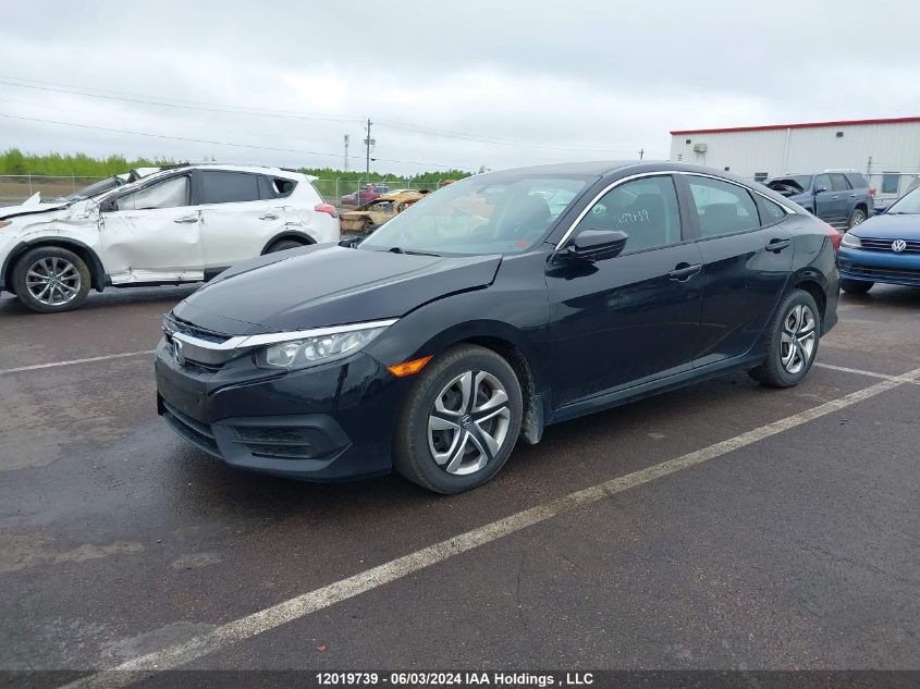 2016 Honda Civic Sedan VIN: 2HGFC2F55GH023345 Lot: 12019739