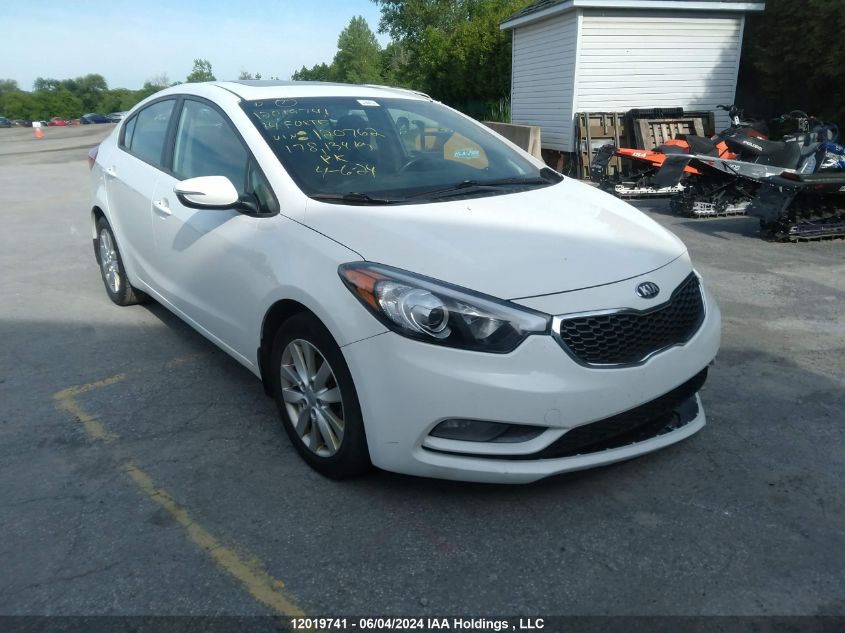 2014 Kia Forte Lx VIN: KNAFX4A62E5120762 Lot: 12019741