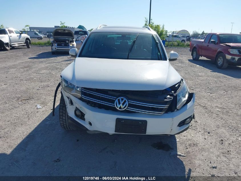 2017 Volkswagen Tiguan VIN: WVGMV7AX1HK003850 Lot: 12019745