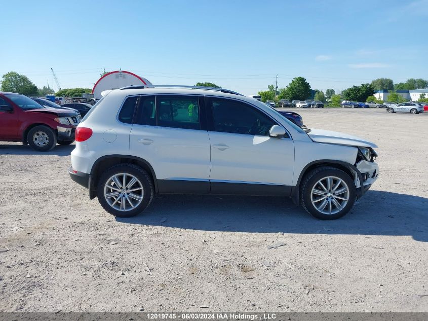 2017 Volkswagen Tiguan VIN: WVGMV7AX1HK003850 Lot: 12019745