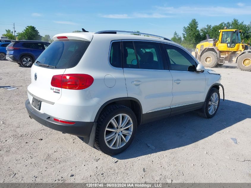 2017 Volkswagen Tiguan VIN: WVGMV7AX1HK003850 Lot: 12019745