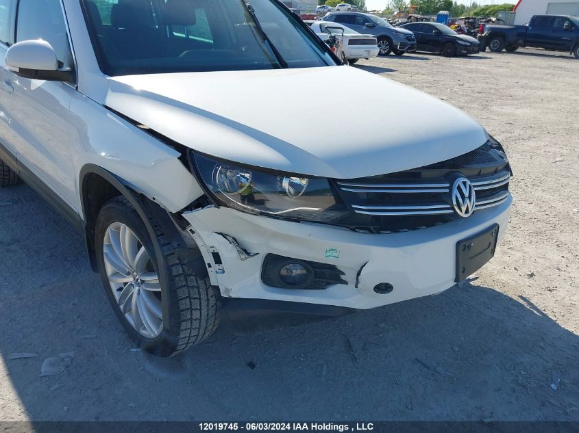 2017 Volkswagen Tiguan VIN: WVGMV7AX1HK003850 Lot: 12019745