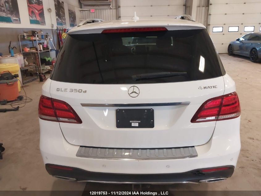 2016 Mercedes-Benz Gle 350 VIN: 4JGDA2EB9GA688830 Lot: 12019753