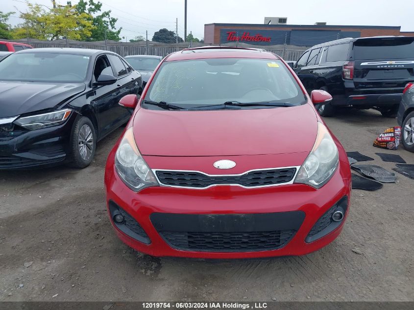 2014 Kia Rio VIN: KNADN5A31E6934047 Lot: 12019754