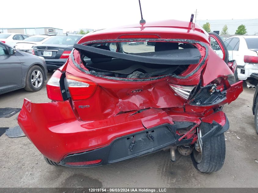 2014 Kia Rio VIN: KNADN5A31E6934047 Lot: 12019754