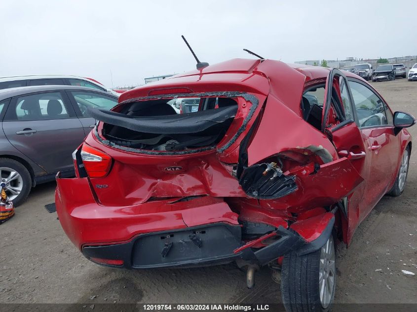 2014 Kia Rio VIN: KNADN5A31E6934047 Lot: 12019754