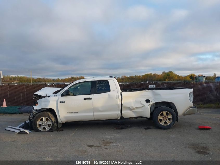 2021 Toyota Tundra Double Cab Sr/Sr5 VIN: 5TFCY5F14MX028013 Lot: 12019759