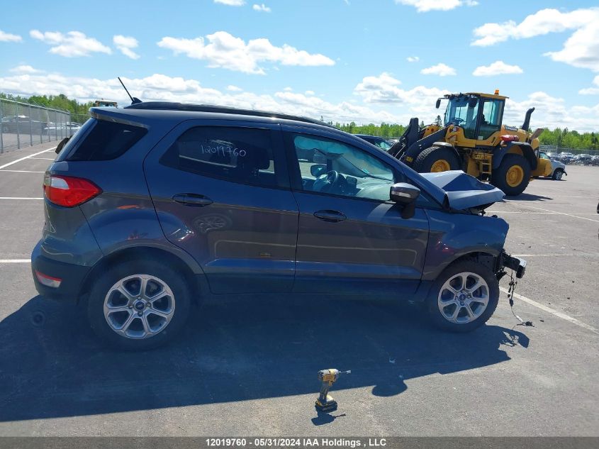 2018 Ford Ecosport Se VIN: MAJ3P1TE8JC176791 Lot: 12019760