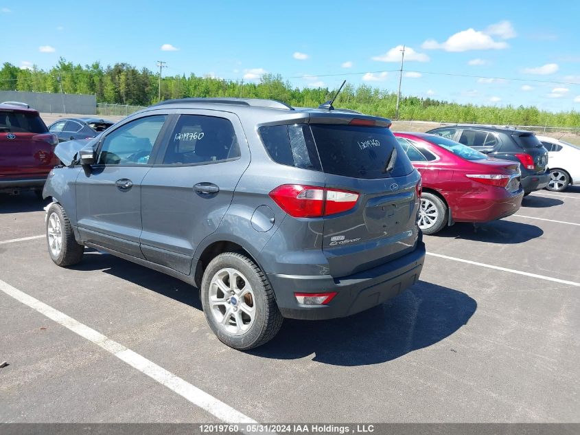 2018 Ford Ecosport Se VIN: MAJ3P1TE8JC176791 Lot: 12019760