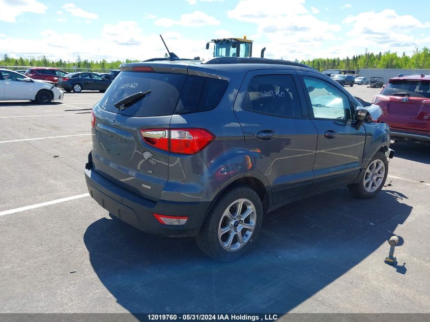 2018 Ford Ecosport Se VIN: MAJ3P1TE8JC176791 Lot: 12019760